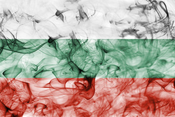 Bulgaria smoke flag