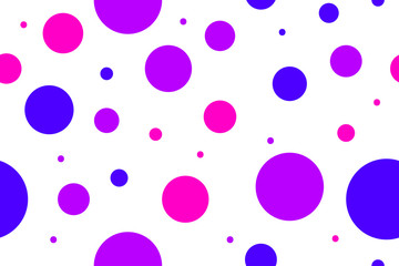 pattern with purple circles
