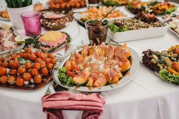 catering wedding buffet for events