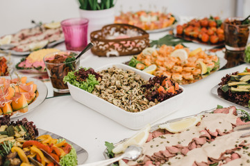 catering wedding buffet for events