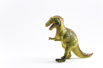 T-rex toy (white background)