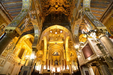 Obraz premium パレルモのノルマンニ宮殿