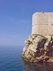 Historische Details - Stadtmauer n Dubrovnik