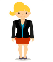 Woman working in the office