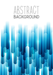 Abstract background with blue stripes