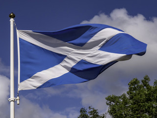 Scottish flag - Flag of Scotalnd