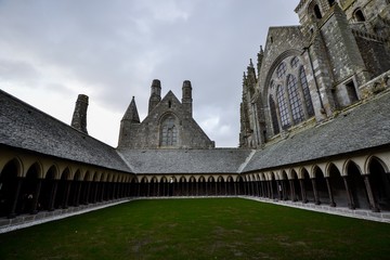 church un top of mont saint michel 