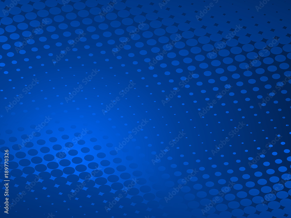 Fototapete abstract dark blue dot pattern healthcare communication design background template that could be use
