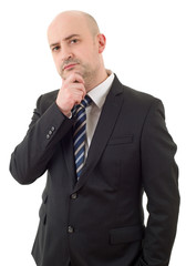 businessman thinking