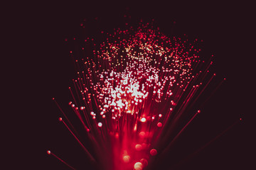 Futuristic fiber optical network cable