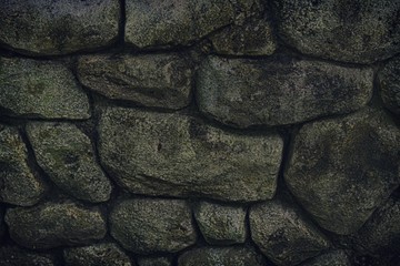 Stone wall for background or rocks rough texture