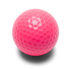 Pink Miniature Golf Ball