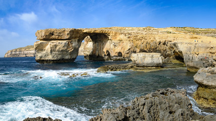 Fototapeta na wymiar Azure Window, Gozo, Malta