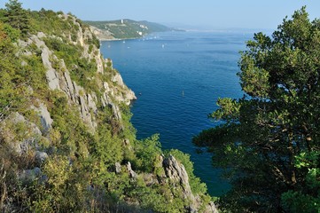 Fototapeta na wymiar Golfo di Trieste, Friuli, Italia
