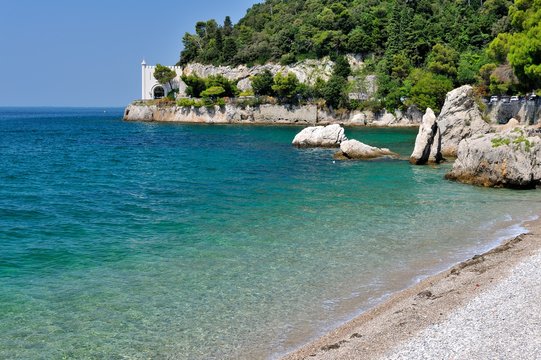Trieste castello di Miramare, Friuli, Italia