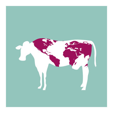 SKINNY COWS. THE WORLD IS HUNGRY. POVERTY. FAMINE.
Serie of metaphorical concepts.