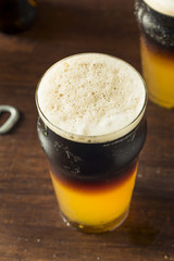 Irish Layered Black and Tan Beer