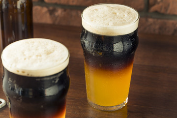 Irish Layered Black and Tan Beer