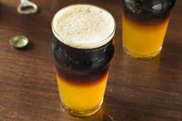 Irish Layered Black and Tan Beer