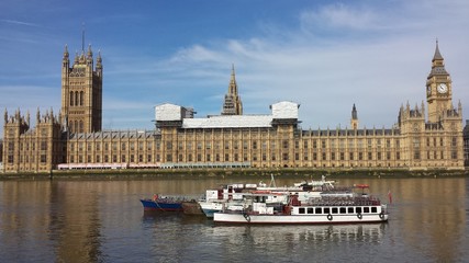Fototapeta premium Arrivé à Londres