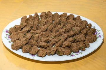 Cig kofte. Turkish Food