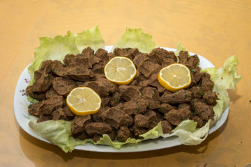 Cig kofte. Turkish Food