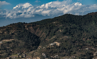 Nepal Annapurna Mountains