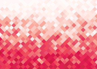 Abstract geometrical red background