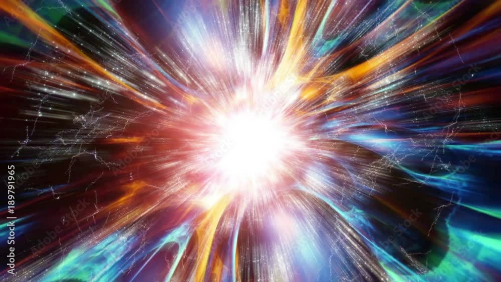 Canvas Prints space 2064: traveling through a wormhole in deep space (loop).