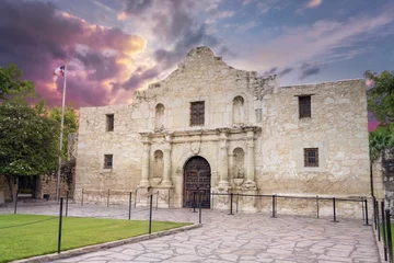 Photo sur Plexiglas Travaux détablissement The Alamo, San Antonio, TX