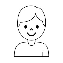 cartoon man icon