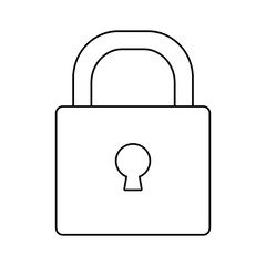 security padlock icon