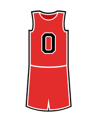 basket uniform illustration