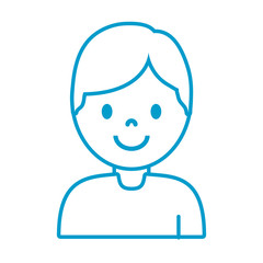 Obraz premium cartoon man icon