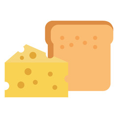 bread toast with cheese