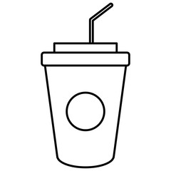 coffee in plastic container