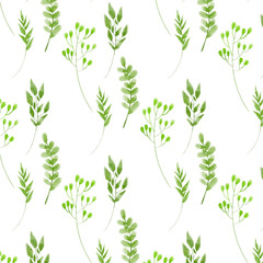Fototapeta na wymiar green leaves pattern