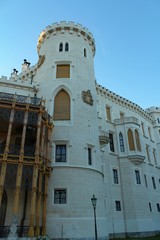 Castle Hluboka nad Vltavou, one of the most beautiful castles of the Czech Republic.