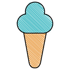 delicious cone ice cream