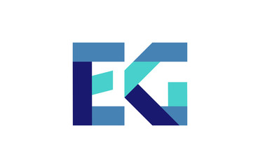 EG Ribbon Letter Logo