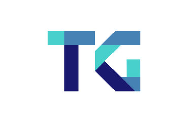 TG Ribbon Letter Logo