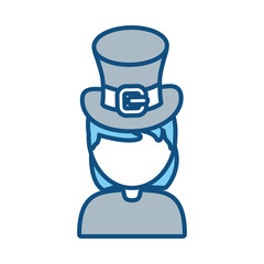 Irish top hat icon