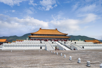 Replica of Palace Museum at Hengdian World Movie Studios