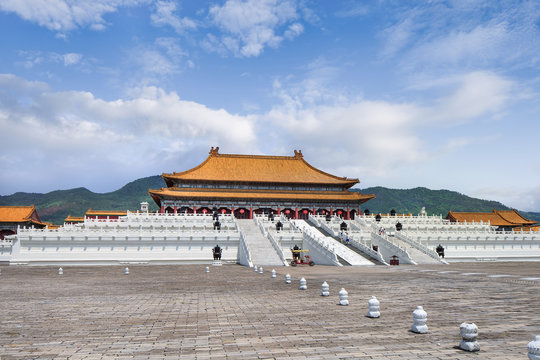 Replica of Palace Museum at Hengdian World Movie Studios