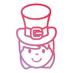 Irish top hat design