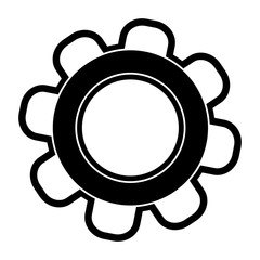 Gear wheel icon