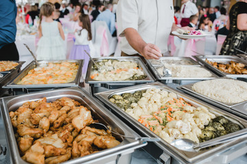 catering wedding buffet for events