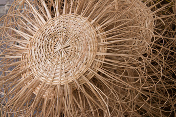 Texture - Handmade straw baskets