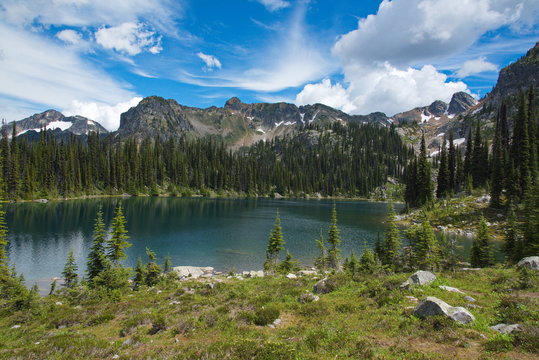Eva Lake in Revelstoke National Park