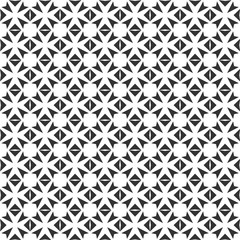 Abstract geometric Seamless pattern . Repeating geometric Black and white texture. geometric decoration